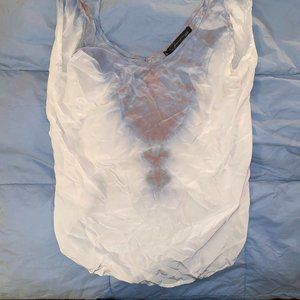 Patterson J. Kincaid 100% Silk Flowy Tank Top